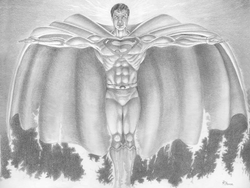 (800x600) Superman by Robert C. Thompson