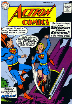 Action Comics #252, first appearance of Supergirl!