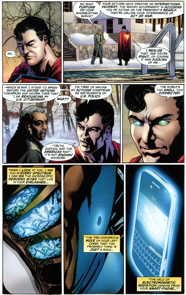 Superman renounces U.S. Citizenship, page 8