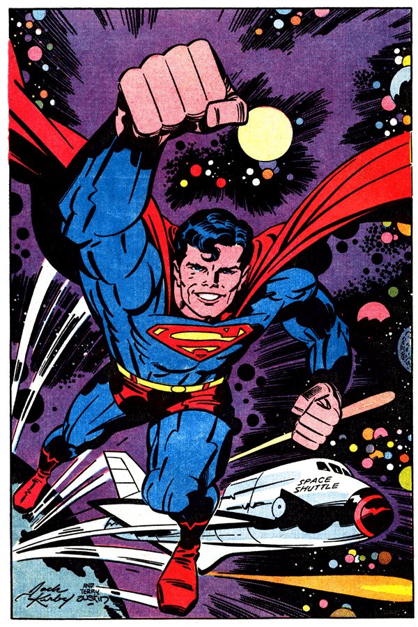 SUPERMAN by Jack Kirby from Superman #400